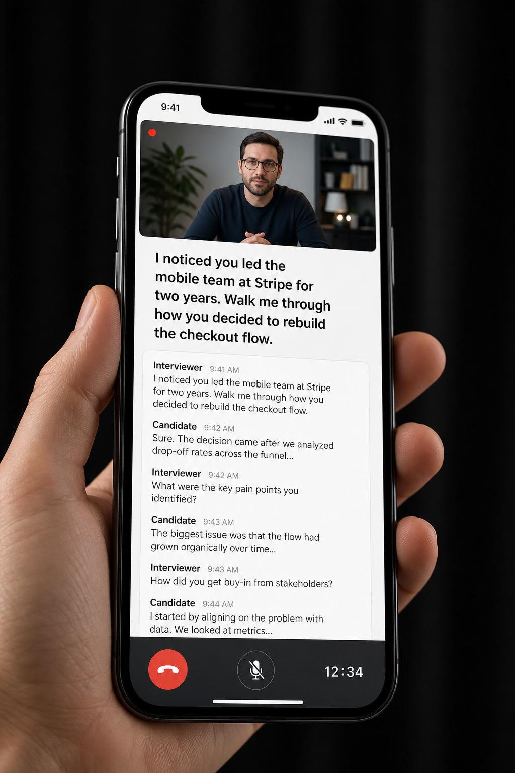 Rimthan-built AI recruiting venture platform interface